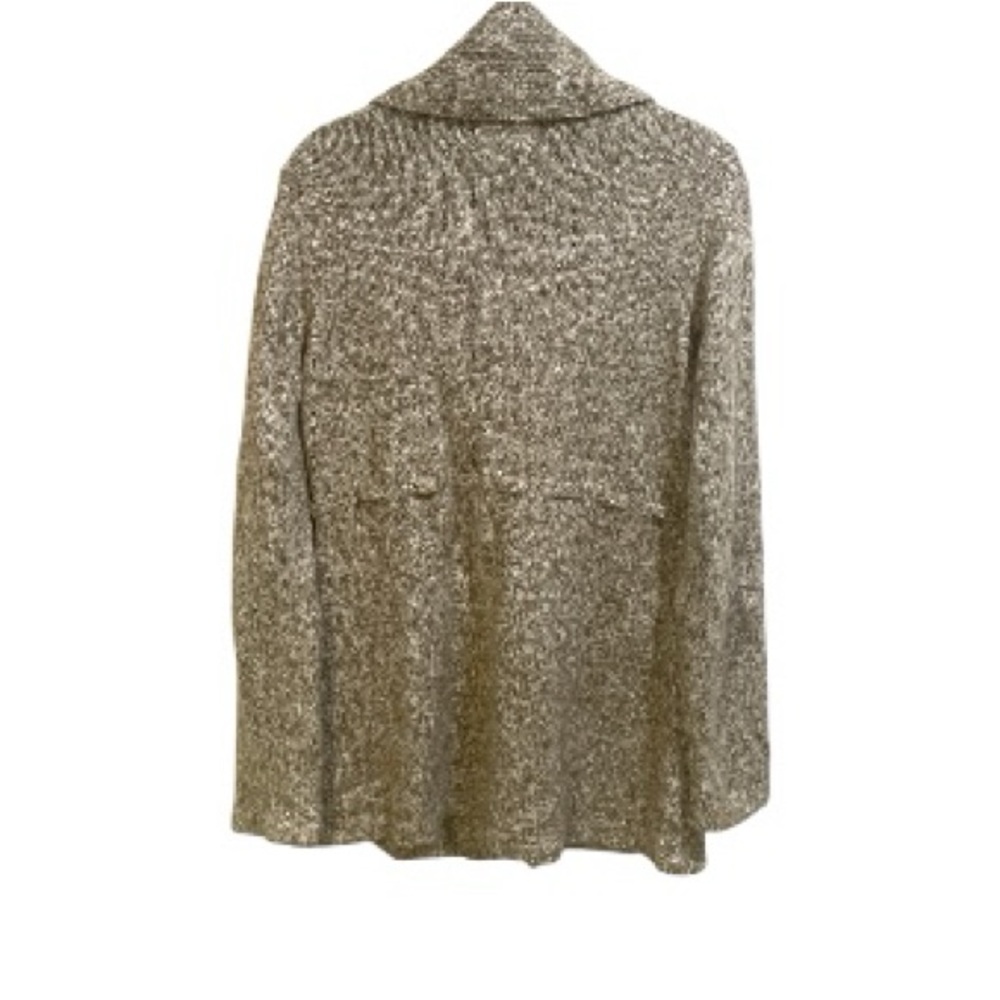 Motherhood Tan marbled Cardigan Tie Front Sweater Size Medium - Picture 6 of 11